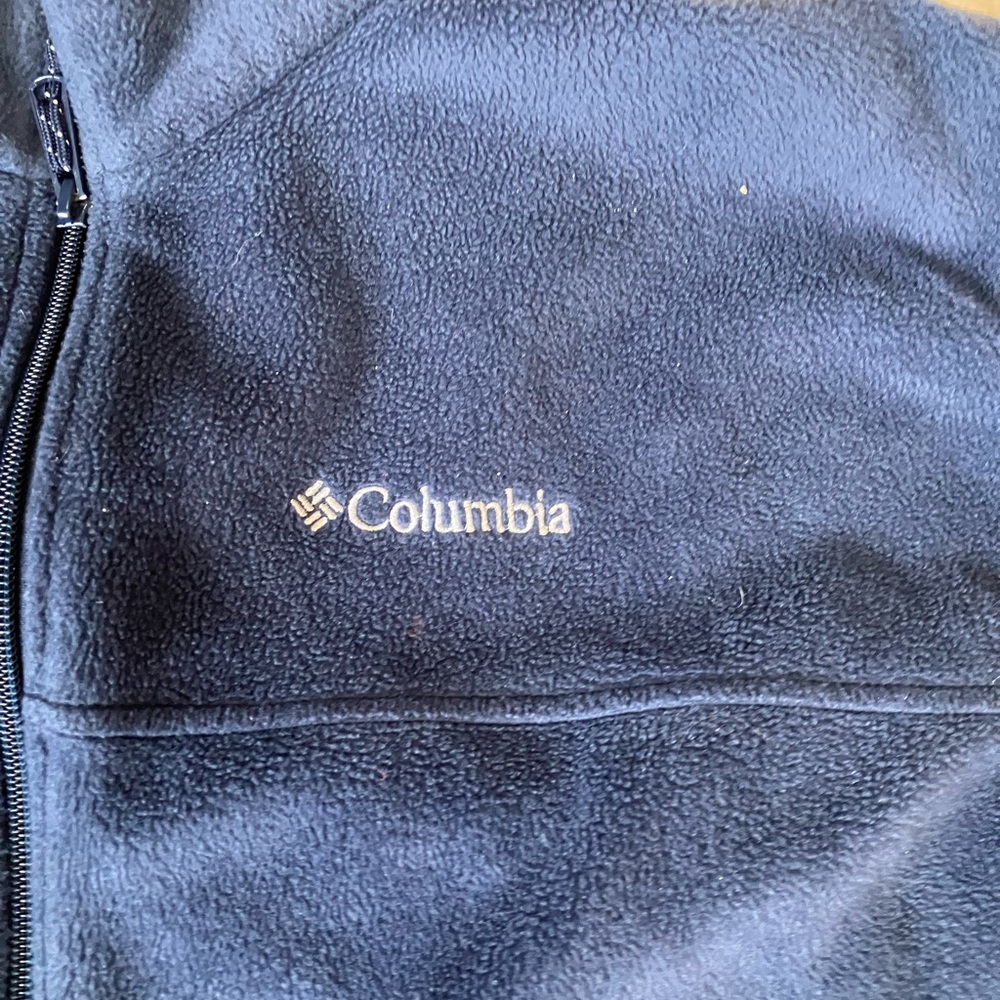 Columbia Men's Fleece Full Zip Jacket steens mountain WT 3220 - Picture 2 of 4